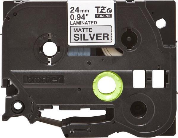 BROTHER P-TOUCH TZE-M951 noir sur silver-matt 24mm