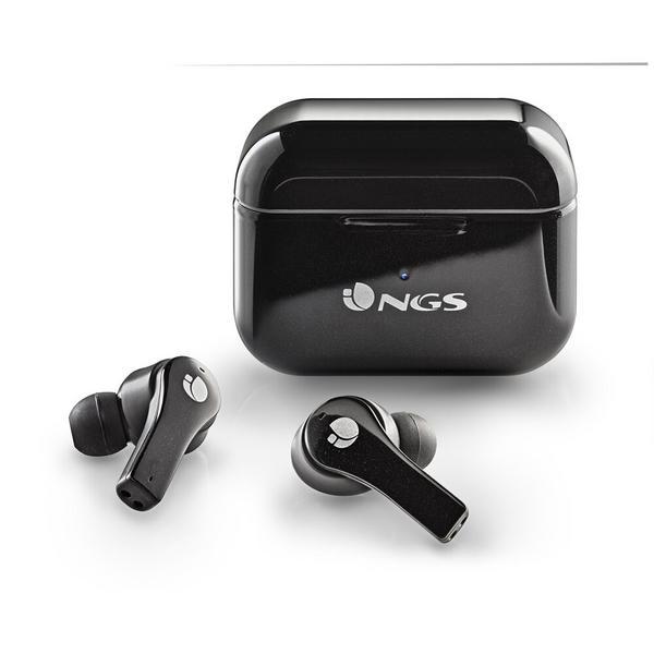 NGS ECOUTEUR INTRO-AURICULAIRE AVEC MICRO BT NOIR