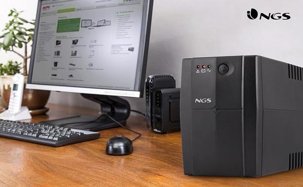 ONDULEUR NGS FORTRESS OFF LINE UPS 900W - AVR SCHUKO PLUG x 4
