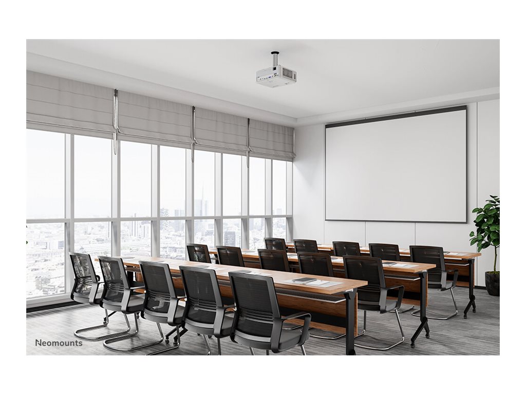 NEOMOUNTS BEAMER-C80 Support de plafond pour vidéoprojecteur - h 13-20 cm - orientable