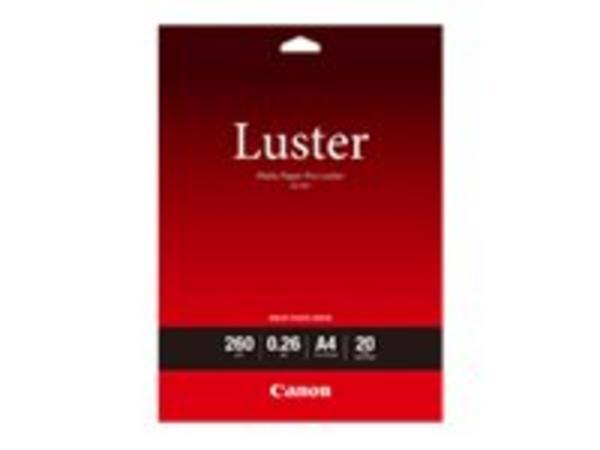 CANON LU-101 260g/m2 A4 20 feuilles pack de 1 luster paper
