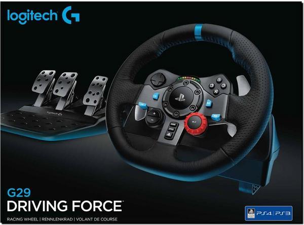LOGITECH G29 Driving Force Wheel and pedals set wired for Sony PlayStation 3 Sony PlayStation 4