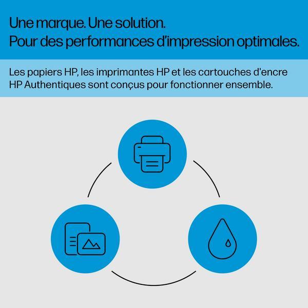 HP Cartouche d'impression noir pour papier ordinaire