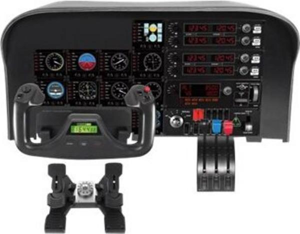 LOGITECH Flight Yoke System Yoke and throttle wired for PC
