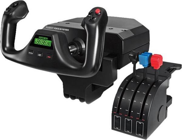 LOGITECH Flight Yoke System Yoke and throttle wired for PC
