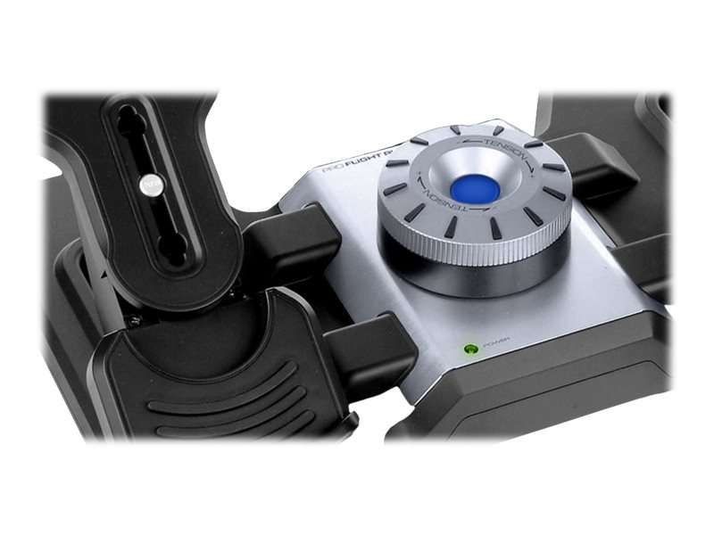 LOGITECH Flight Rudder Pedals Pedals wired for PC
