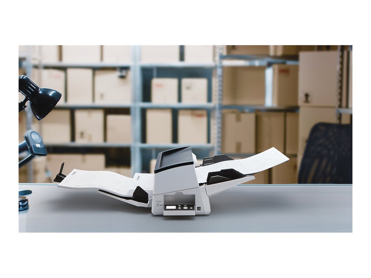 RICOH fi-7600 Scanner A3 100ppm 160ipm ADF duplex document. Incl PaperStream IP, PaperStream Capture, ScanSnap Manage