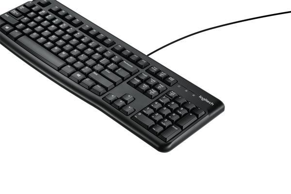 Logitech Keyboard K120 for Business clavier Universel USB AZERTY Français Noir