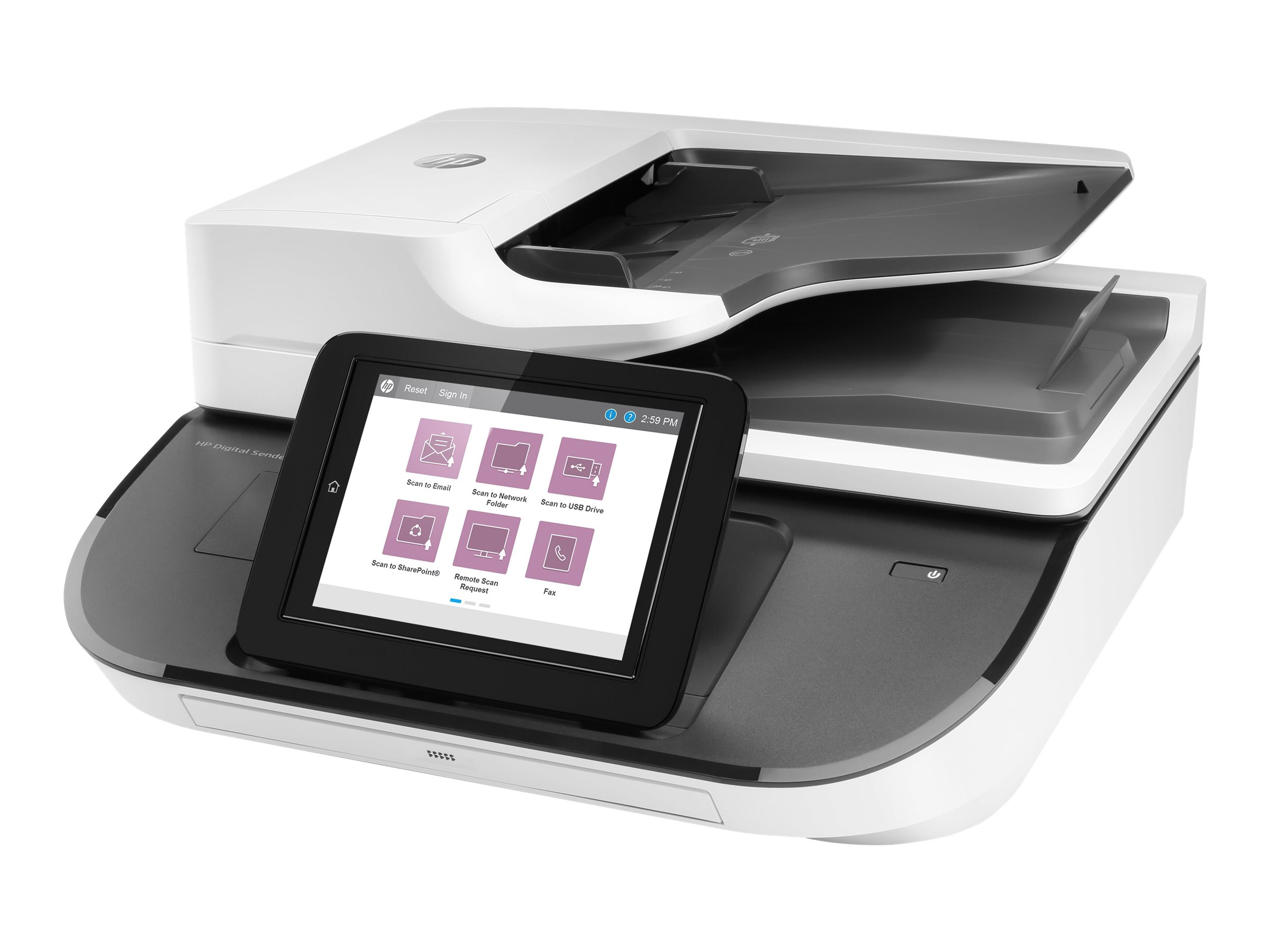 HP ScanJet Digital Sender Flow 8500 fn2 scanner à plat Réseau/USB A4 avec chargeur auto de 150 feuilles - jusqu’à 100 ppm/200ipm