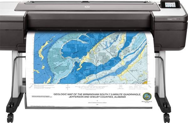 HP DesignJet T1700dr Printer