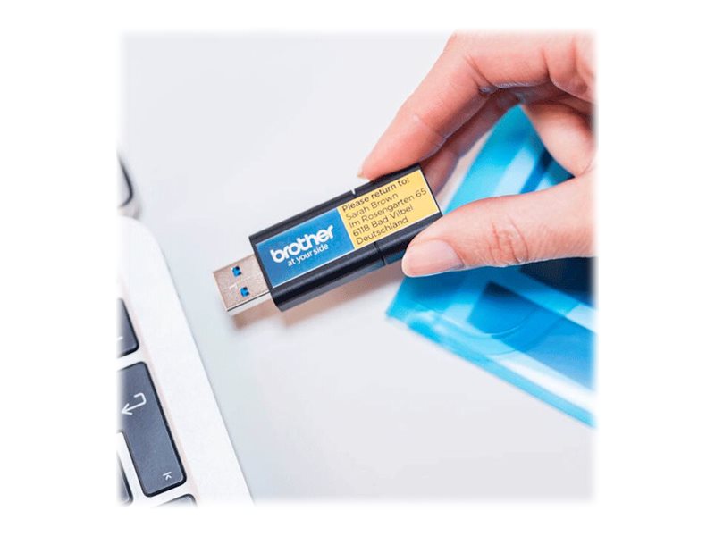 BROTHER CZ-1001 Ruban 9 mm de largeur pour VC-500W