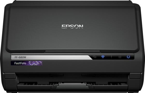 EPSON FastFoto FF-680W Document scanner Contact Image SensorCIS Duplex A4 600x600dpi 45ppm mono/45ppm colour ADF USB 3.0 Wi-Fi