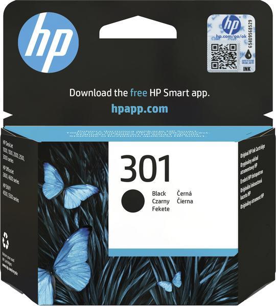 HP 301 cartouche d'encre noir authentique