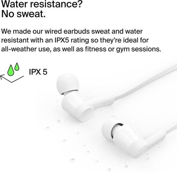 BELKIN SOUNDFORM - Headphones with USB-C Connector White