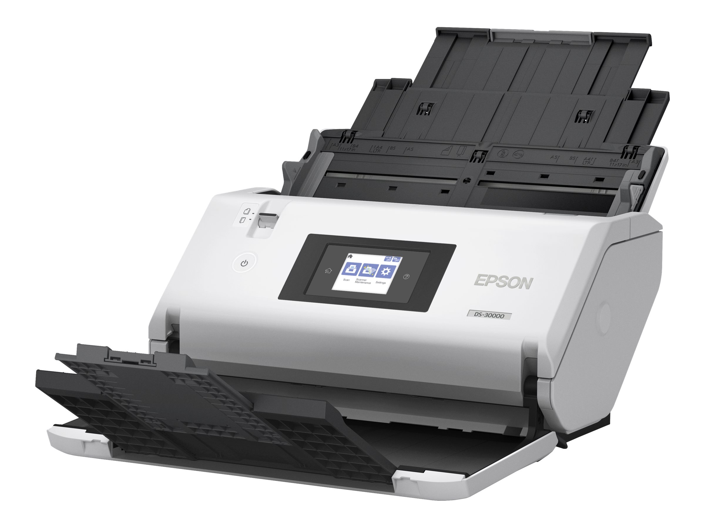 EPSON WorkForce DS-30000 Document scanner Contact Image Sensor CIS Duplex A3 600x600dpi 70ppm ADF 120sheets 30000scans/d USB 3.0