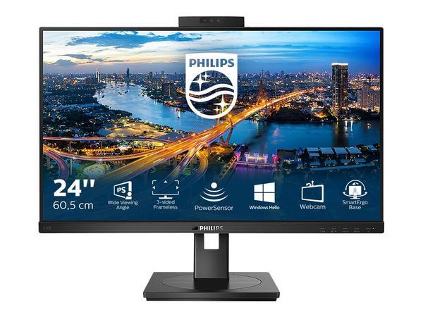 PHILIPS 242B1H/00 23.8p 1920x1080 IPS Flat H/A 150 MM Pivot 3 SIDE FRAMELESS TUV Eye certifierad USB HUB SPEAKERS