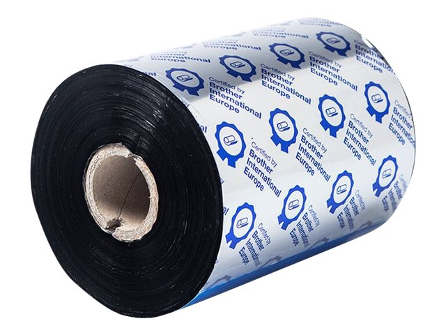 BROTHER Black ribbon Prem wax/resin 6 pack