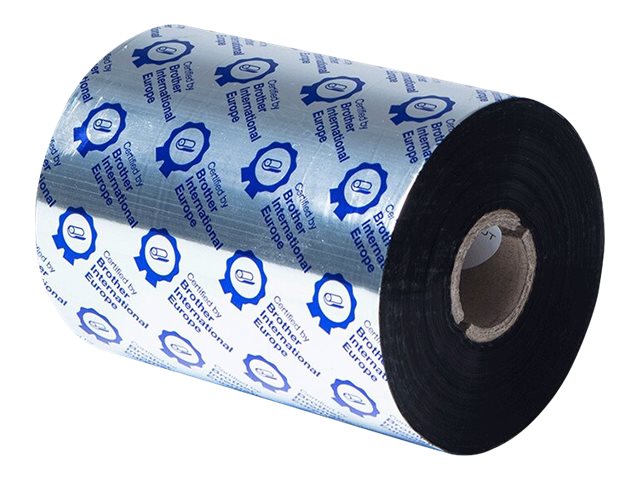 BROTHER Black ribbon Prem wax/resin 6 pack