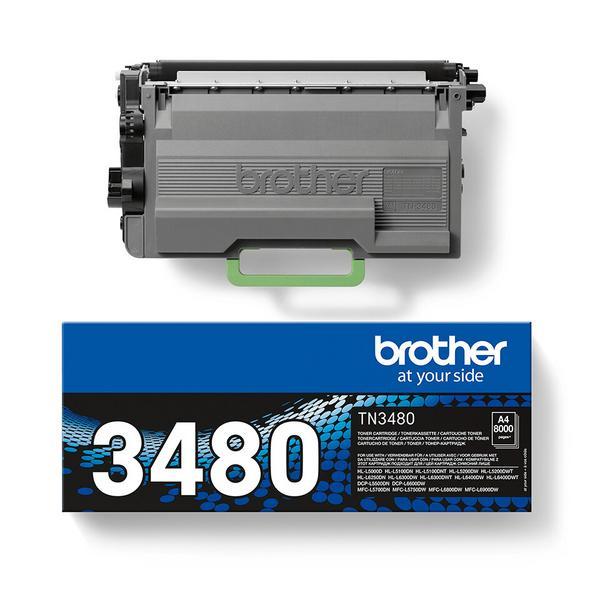 BROTHER cartouche laser noir haute capacité TN3480