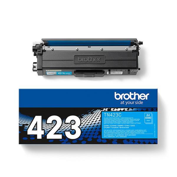 Brother TN423C - Jumbo Yield - cyan - originale - cartouche de toner