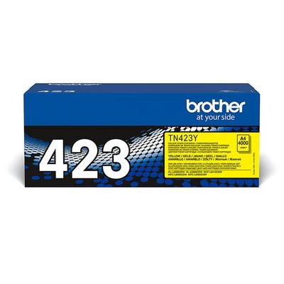 Brother TN423Y - Jumbo Yield - jaune - originale - cartouche de toner