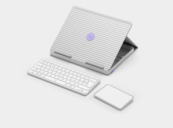 LOGITECH Casa Pop-Up Desk Keyboard - Nordic Calm (FR)
