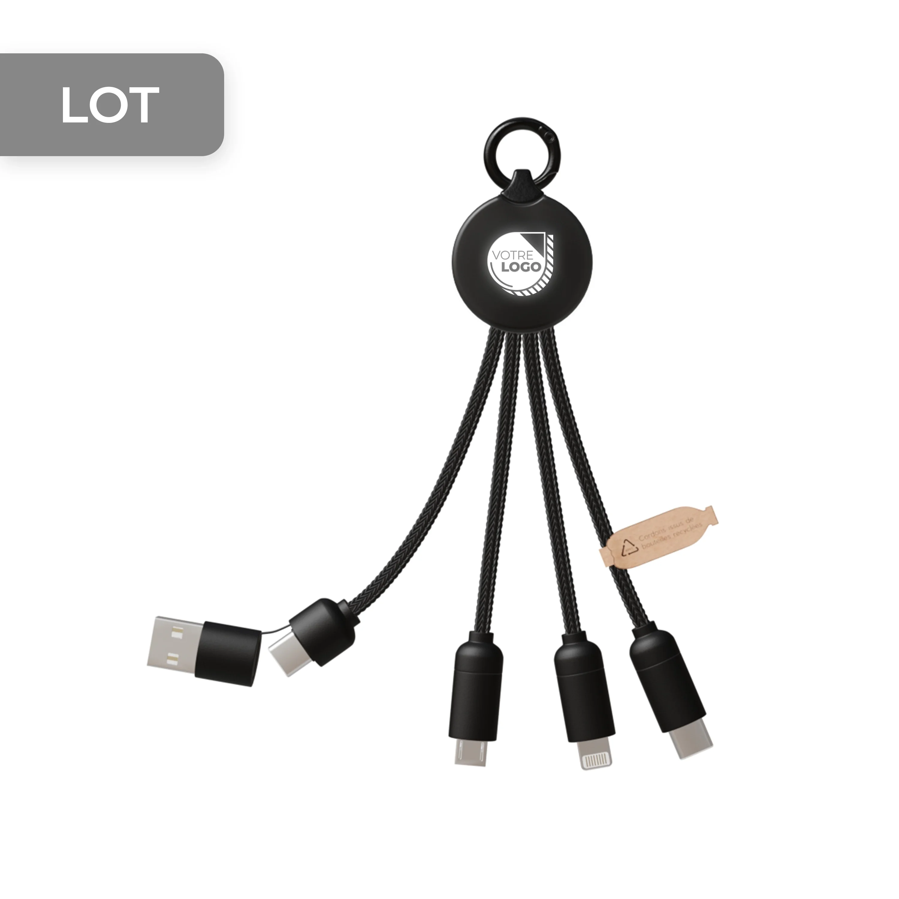 PIEUVRE MULTI-CABLES LUMINEUSE