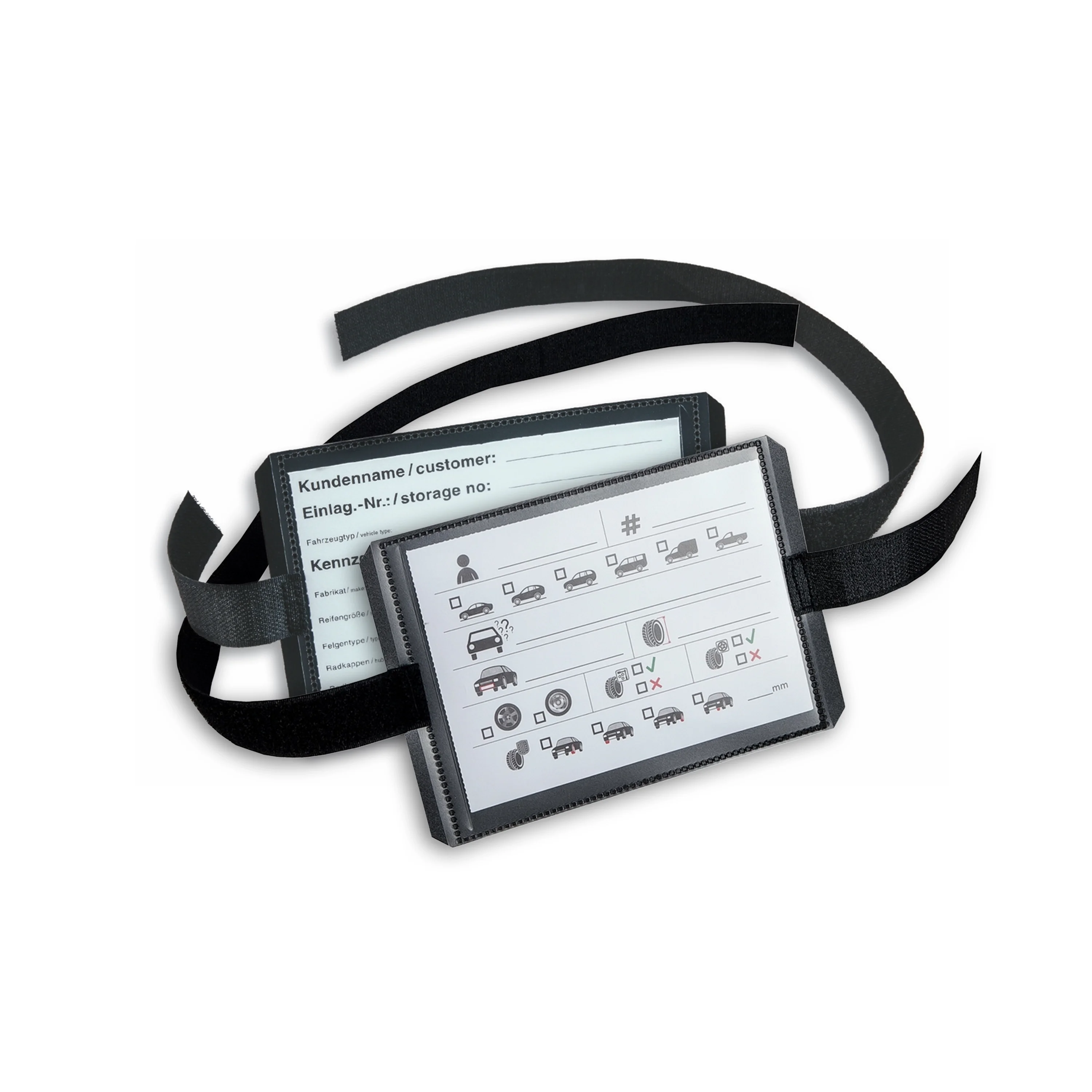 ÉTIQUETTE DE ROUE / PNEU PLASTIFIÉE- LOT DE 100 PIECES