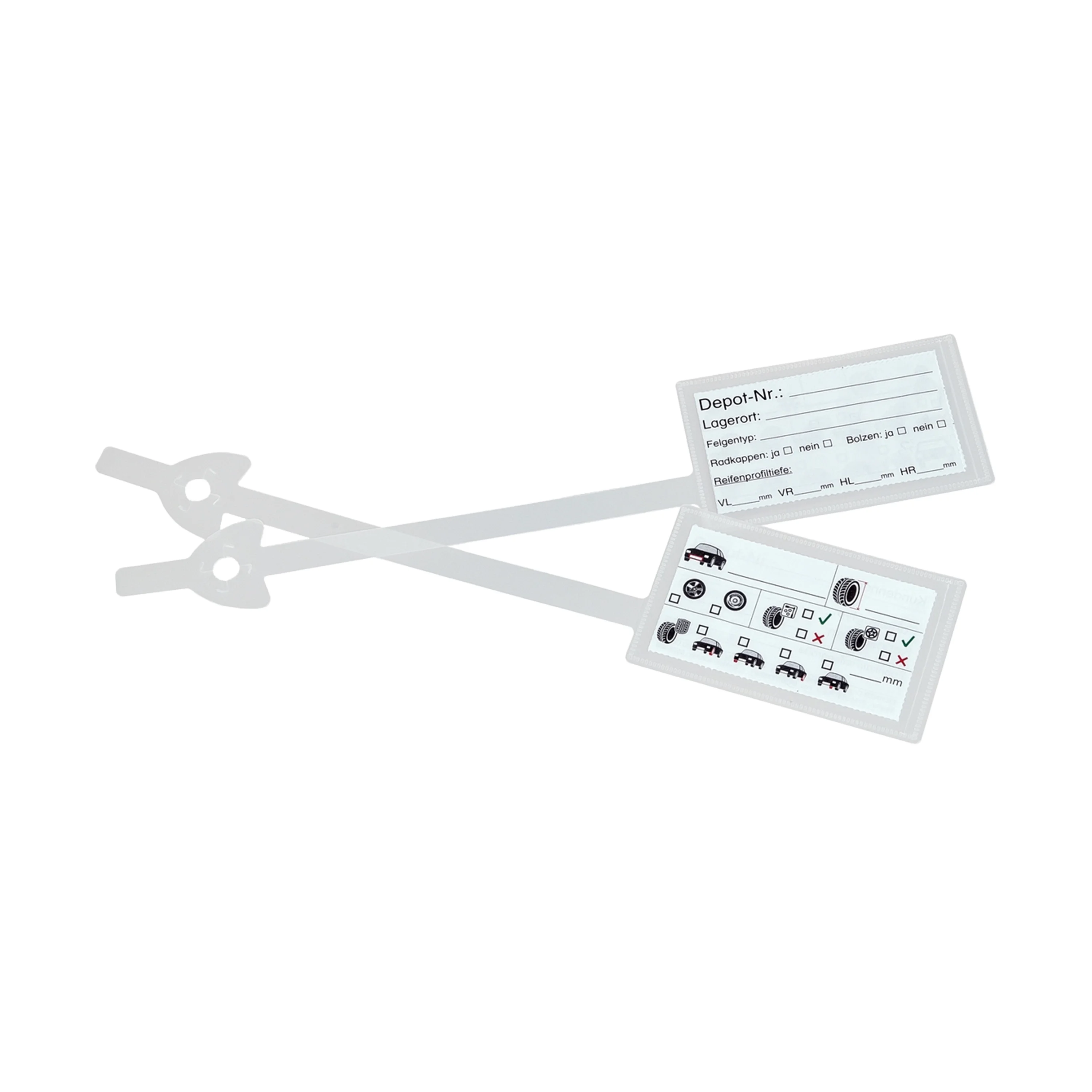 ÉTIQUETTE DE ROUE / JANTE - LOT DE 100 PIECES