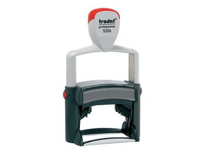 1 Tampon professionnel TRODAT 5206 - 56 x 31 mm - 8 lignes max.