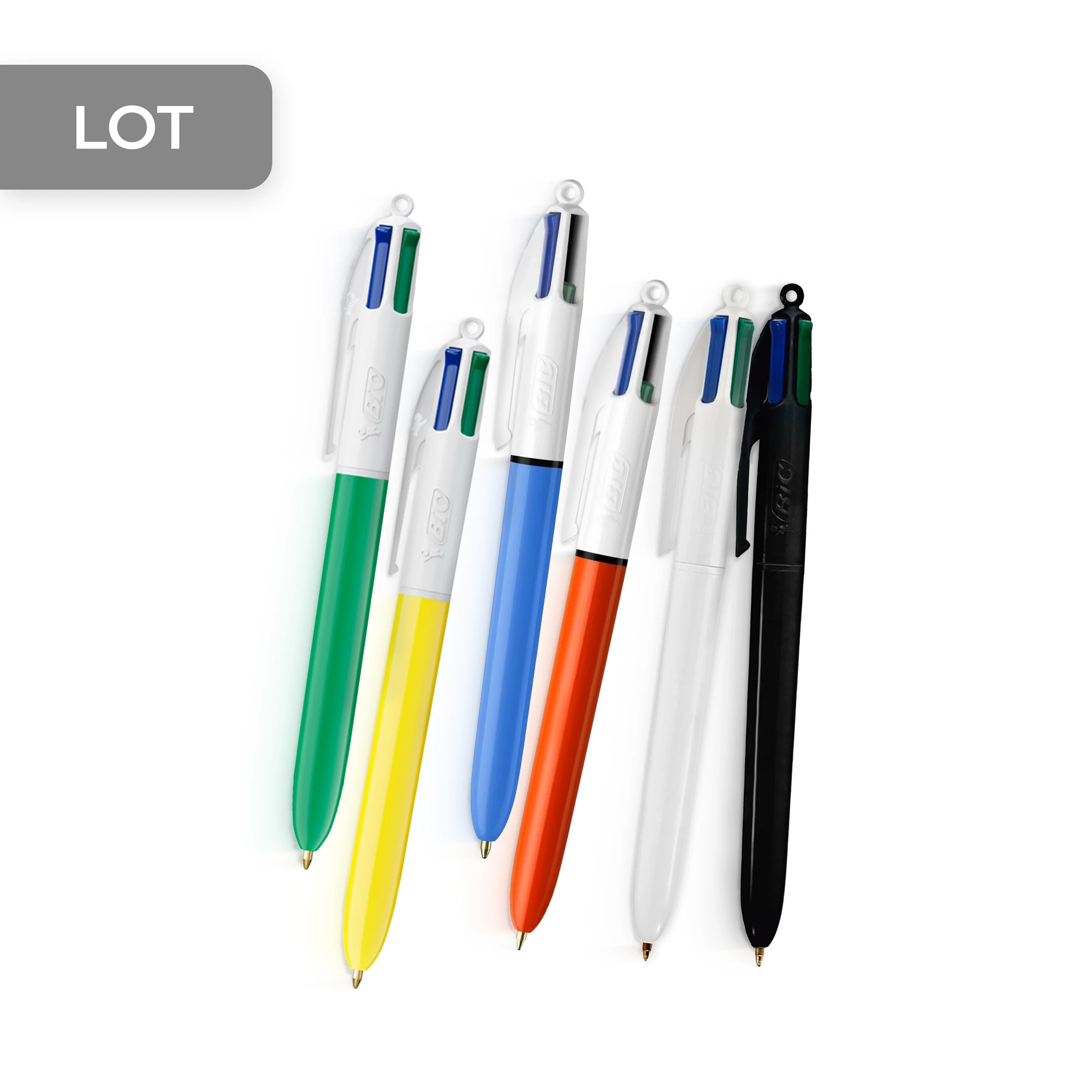 STYLO BIC 4 COULEURS CLASSIQUE