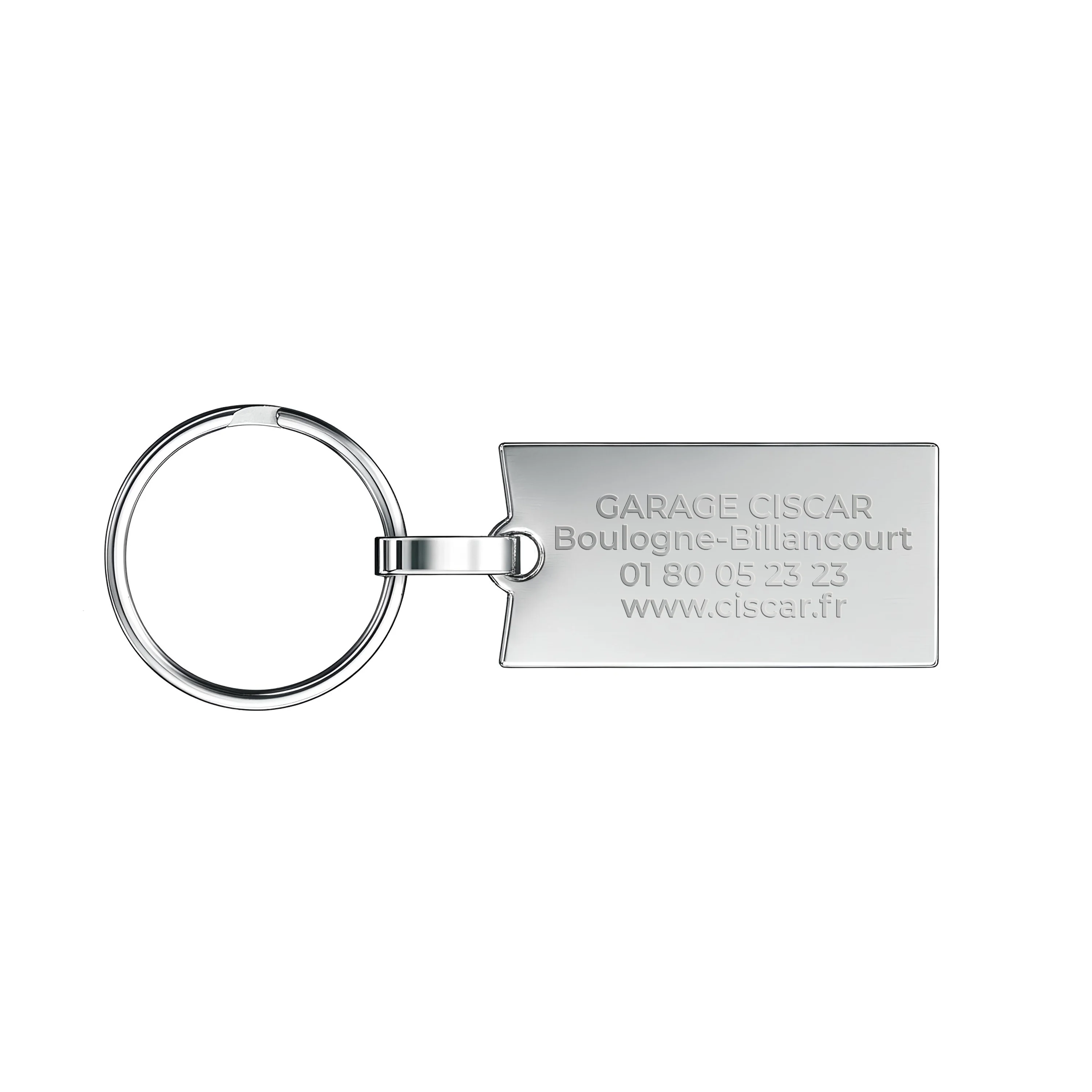 PORTE-CLES NISSAN RECTANGLE - 40MM