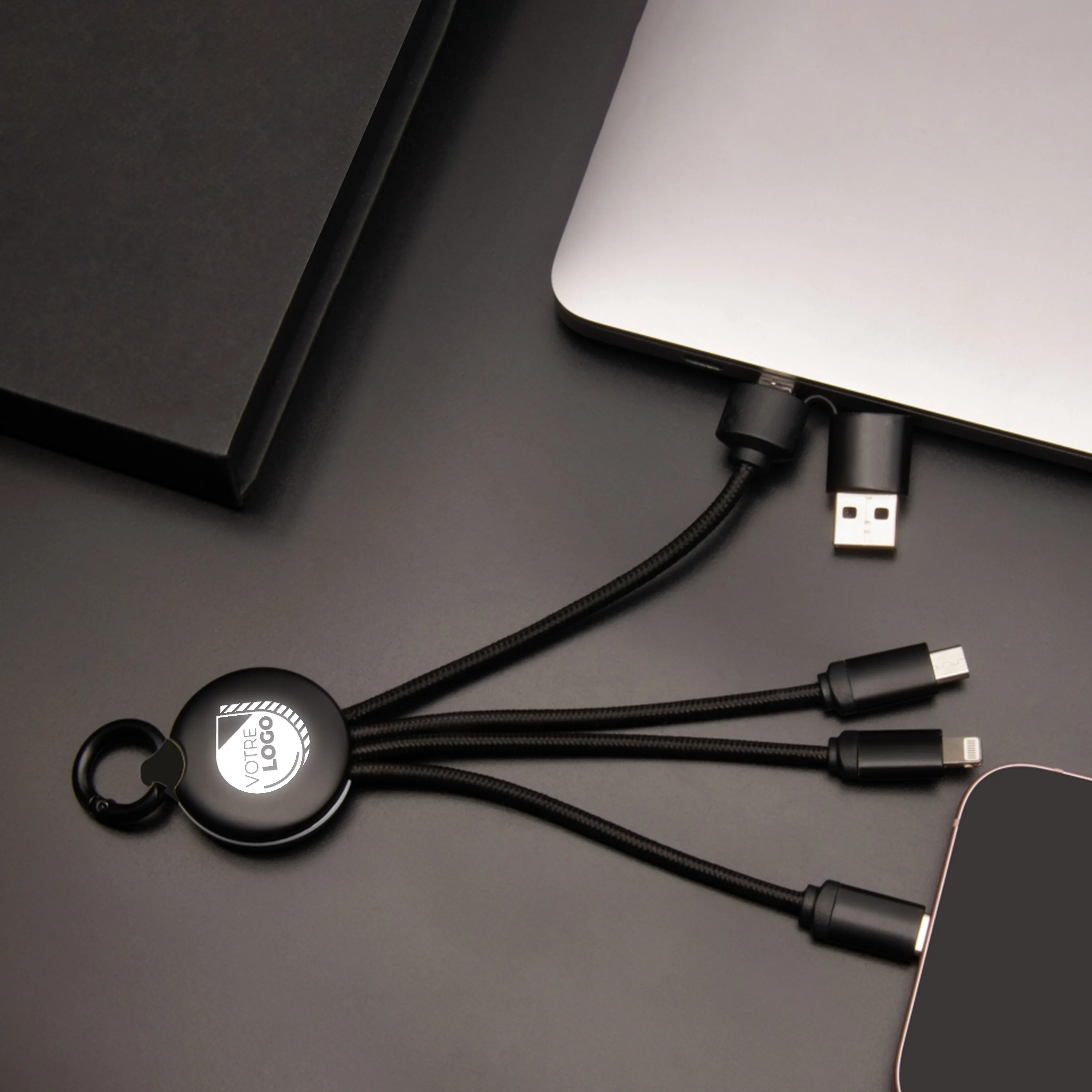 PIEUVRE MULTI-CABLES LUMINEUSE