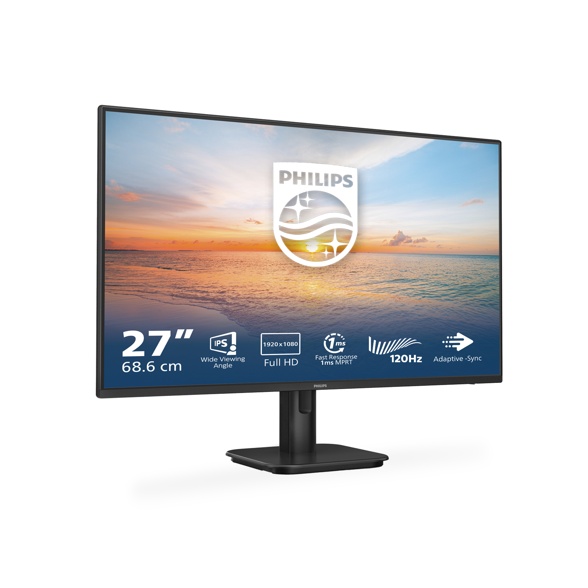 Philips 1000 series 27E1N1100A/00 écran plat de PC 68,6 cm (27") 1920 x 1080 pixels Full HD LCD Noir