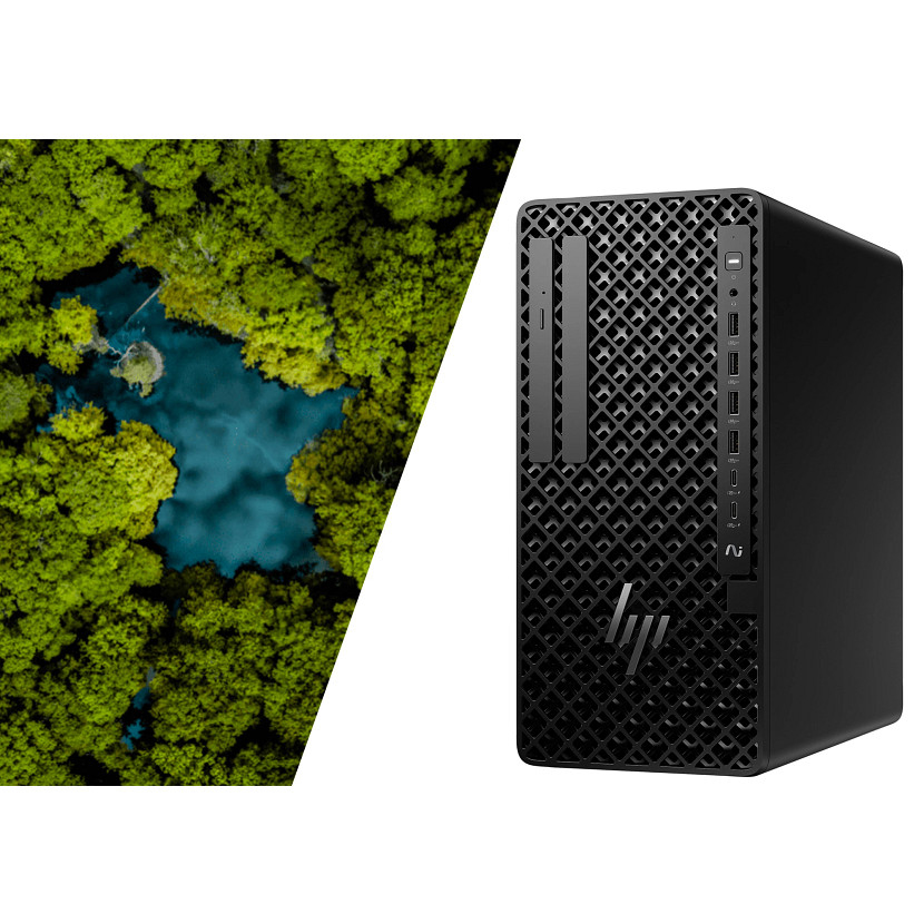 HP Z1 Tower G1i Intel Core Ultra 7 265 16 Go DDR5-SDRAM 512 Go SSD NVIDIA RTX A400 Windows 11 Pro Station de travail AI Workstation, AI PC Noir