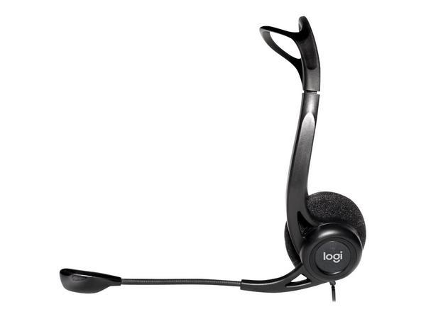 Logitech 960 Casque Avec fil Arceau Appels/Musique USB Type-A Noir