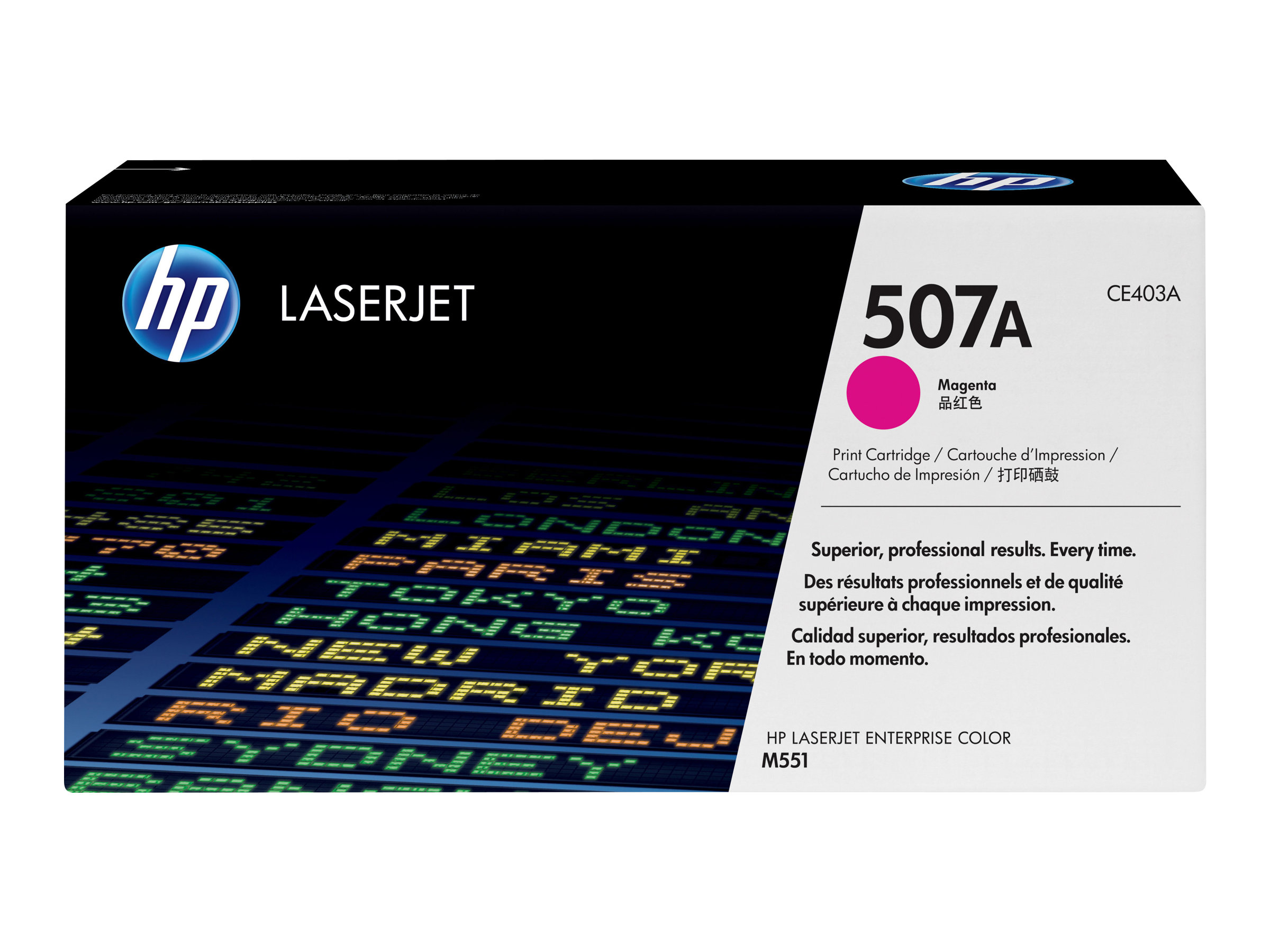 HP 507A Magenta Original LaserJet Toner Cartridge