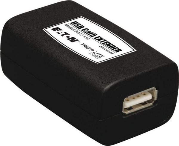 EATON TRIPPLITE 1-Port USB over Cat5/Cat6 Extender Transmitter and Receiver up to 150ft. 45.72m TAA