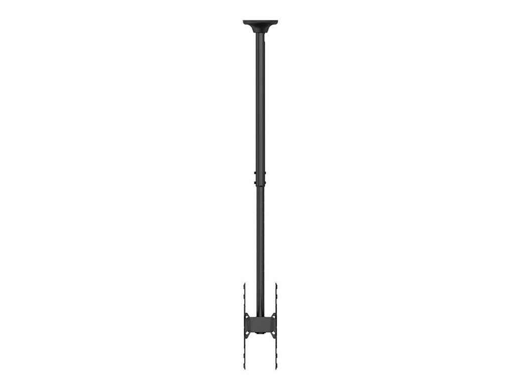 NEOMOUNTS FPMA-C340DBLACK Support de plafond pour écran de 32-75p - h 106-156 cm