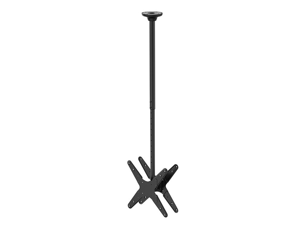 NEOMOUNTS FPMA-C340DBLACK Support de plafond pour écran de 32-75p - h 106-156 cm