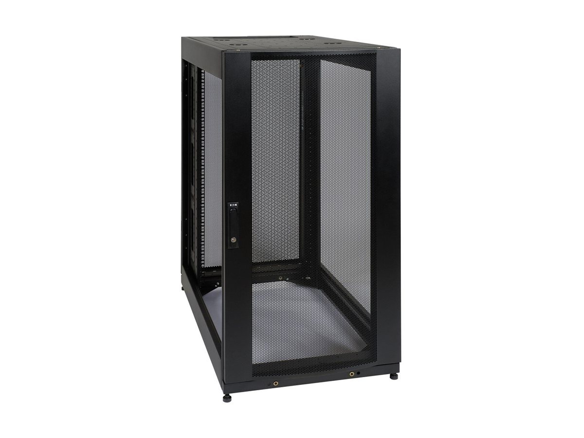 EATON TRIPPLITE 25U SmartRack Standard-Depth Half-Height Server Rack Enclosure Doors and Side Panels