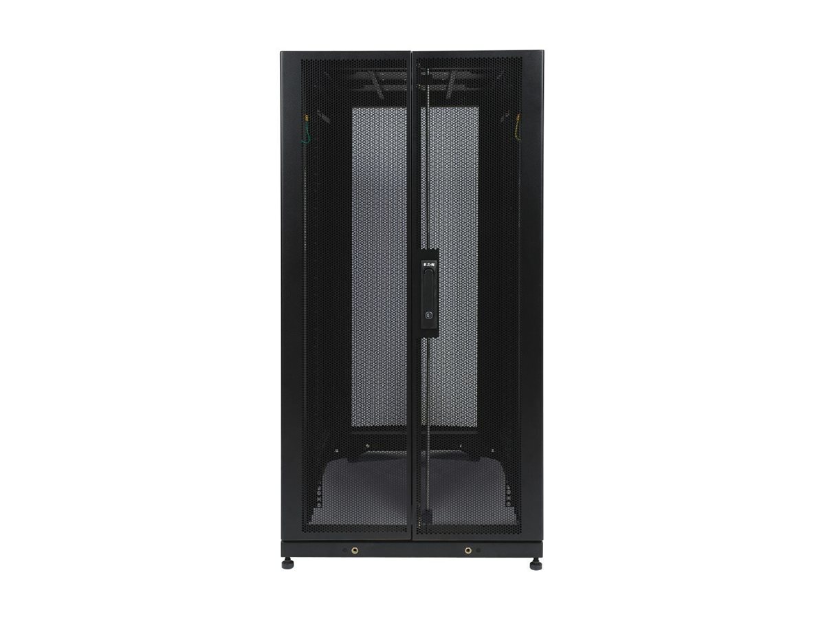 EATON TRIPPLITE 25U SmartRack Standard-Depth Half-Height Server Rack Enclosure Doors and Side Panels