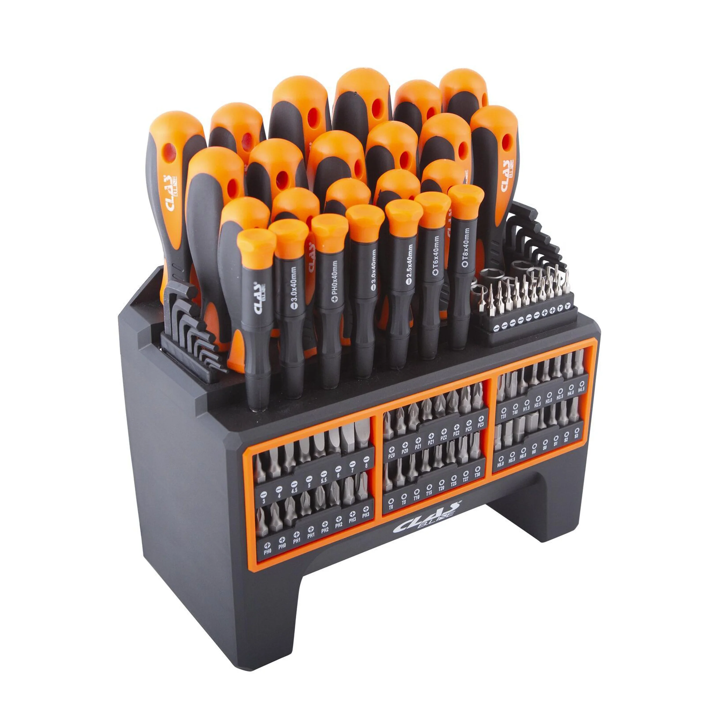 SET DE TOURNEVIS+EMBOUTS (114PCS)