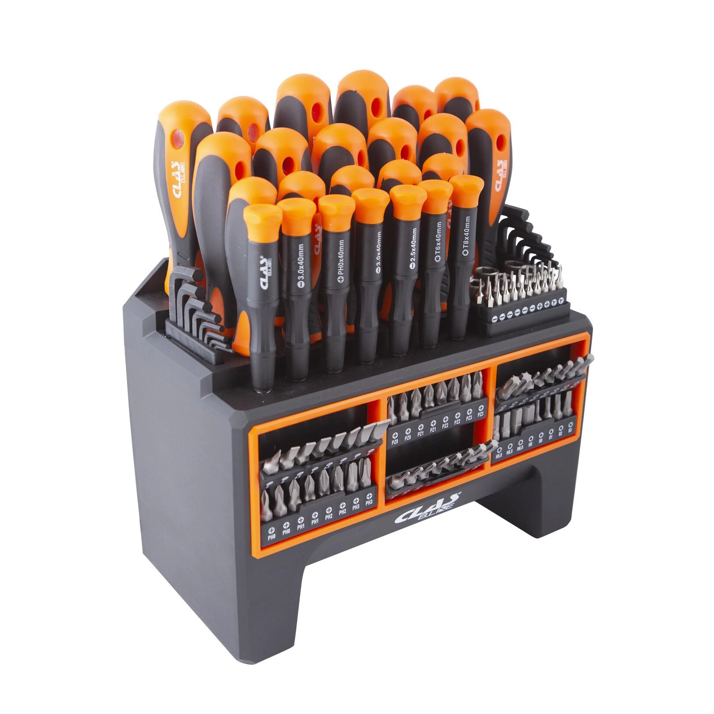 SET DE TOURNEVIS+EMBOUTS (114PCS)