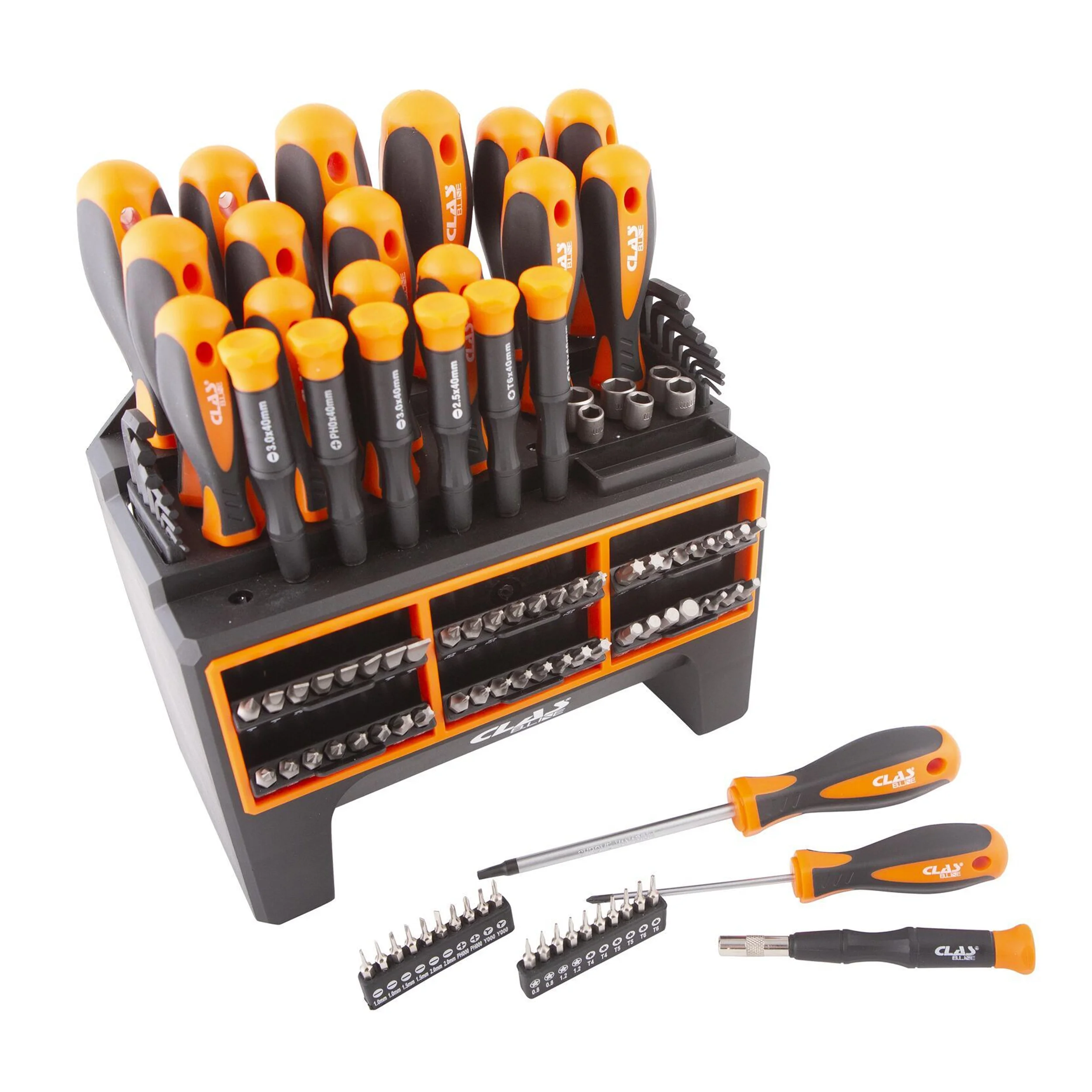 SET DE TOURNEVIS+EMBOUTS (114PCS)