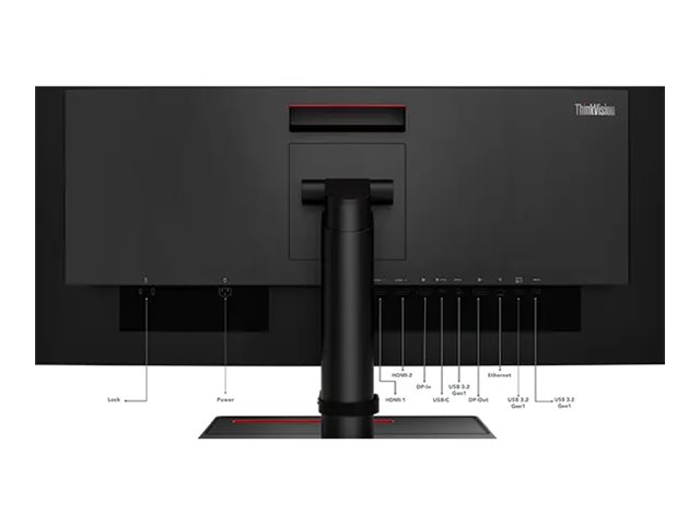 LENOVO ThinkVision P34w-20 34.14inch WQHD Ultra-Wide Curved Monitor HDMI Topseller