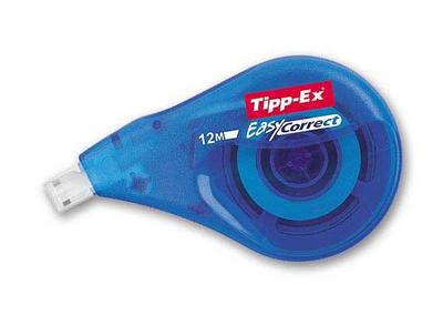 1 Boite de 20 Correcteurs TIPP-EX EASY CORRECT dévidoir 12 m-largeur de bande 4,2 mm