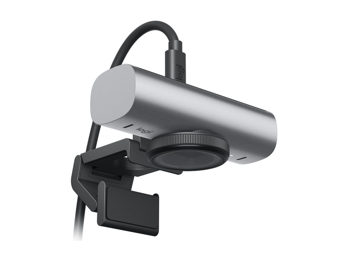 LOGITECH Master Series MX Brio Live streaming camera colour 8.5 MP 3840 x 2160 1080p 4K audio wired USB-C