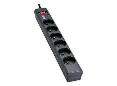 EATON Multiprises parafoudre 10A Protection Strip 6 prises FR