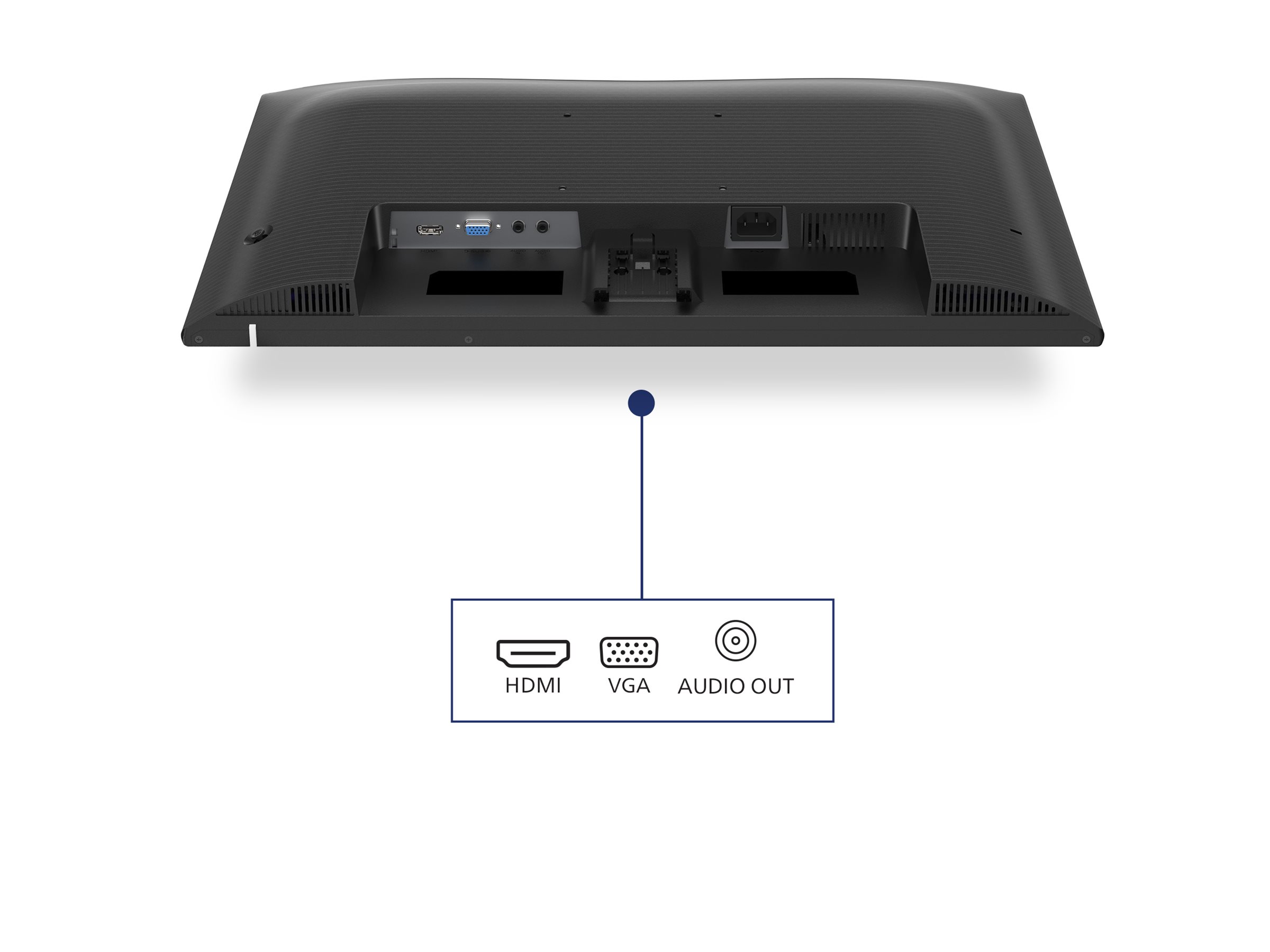 Philips 1000 series 24E1N1100A/00 écran plat de PC 60,5 cm (23.8") 1920 x 1080 pixels Full HD LCD Noir